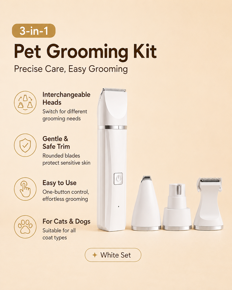 Electric Pet Grooming Kit