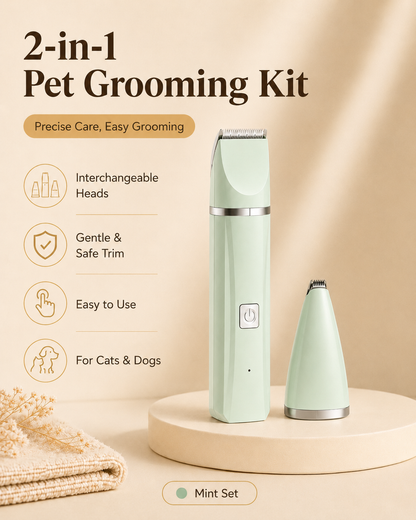 Electric Pet Grooming Kit